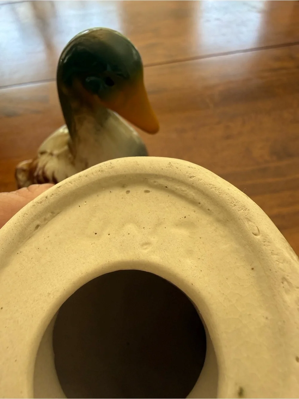 Ducks Pair of Vintage Ceramic Mallards